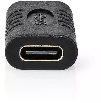 Nedis USB-Adapter USB 3.2 Gen 2, USB-C&trade; auf USB-C&trade;, 10Gbps, schwarz (CCGP64900BK)