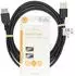 Nedis USB 2.0-Verlängerungskabel USB-A Stecker/Buchse 480Mbps 2m schwarz (CCGL60010BK20)
