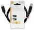 Nedis CCGL60650BK10 USB-Kabel USB-C auf USB-B 2.0, 480Mbps, 1m, schwarz (CCGL60650BK10)