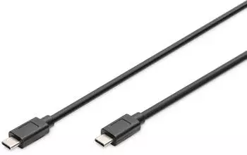 Digitus USB-C Gen2 Anschlusskabel, Typ-C/Typ-C, 1,0m (AK-300139-010-S)