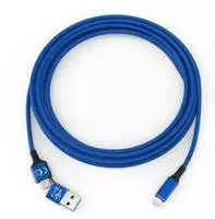 smrter SPEEDY Ladekabel Typ Lightning blue retail - Digital/Daten - 1 m