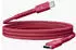 Fresh 'n Rebel FlexWave USB-C to USB-C 100W 2m Berry Red
