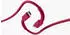 Fresh 'n Rebel FlexWave USB-C to USB-C 100W 2m Berry Red