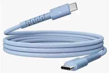 Fresh 'n Rebel FlexWave USB-C to USB-C 100W 2m Vivid Blue