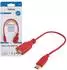 Hama Flexi-Slim OTG Adapterkabel USB-C auf USB-A, USB 2.0, 0,15m (00200640)