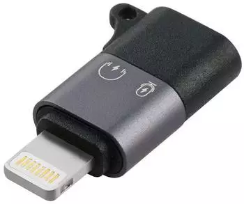 MicroConnect USB-C auf Lightning Adapter, silber (MC-USBCLIGHT)