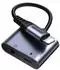 Joyroom SY-L01 2-in-1 Lightning auf 3,5mm Klinke + Lightning DAC-Adapter, schwarz (SY-L01)