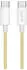 LogiLink USB-C auf USB-C Kabel USB 2.0, Nylon, 60W, 1m, gelb (CU0353)