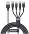 Joyroom S-A18 4-in-1 USB-Kabel USB-A zu USB-C / Lightning / Micro-USB 1,2m (S-1T4018A18)