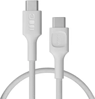 GreenCell PowerStream USB-C/USB-C Kabel 30cm PD 100W weiß (KABGC100PS30SW)