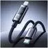 Joyroom S-A16 Pro Prism USB-C auf Lightning Kabel mit Display, 30W, 1,2m, schwarz (S-A16 Pro)