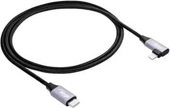 Akyga USB-Kabel USB-C&reg; auf Apple Lightning 1m, schwarz (AK-USB-56)