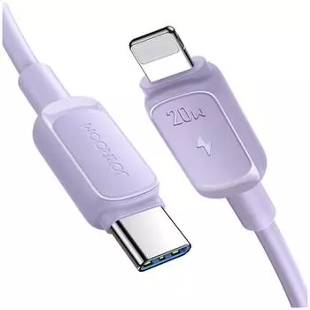 Joyroom Multi-Color Series A14 USB-C auf Lightning Kabel 20W 1,2m lila (S-CL020A11P)