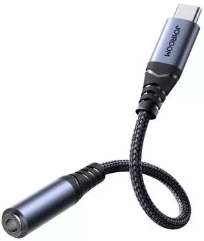 Joyroom SY-C01 DAC-Adapter USB-C auf 3,5mm Klinke, schwarz (SY-C01)