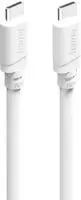 Hama 00201807, Hama USB-Ladekabel USB 2.0 USB-C Stecker 1m Wei&szlig; 00201807