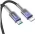 Joyroom S-A42 Crystal-Clear Series USB-C auf Lightning Kabel 30W 1,2m schwarz (S-A42)