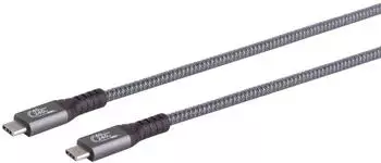 Shiverpeaks USB-C Kabel Typ-C auf Typ-C, USB 4.0, 240W, PRO, 1,5m (13-68150)