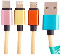 Lazerbuilt Ladekabel 3 in 1 Squishmallows - Leonard 1,2m