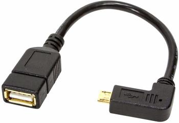 BIGtec OTG Datenkabel micro-USB auf USB-Buchse