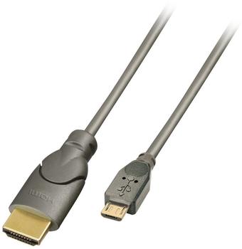 Lindy MHL an HDMI Anschlusskabel, 2m