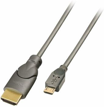 Lindy MHL an HDMI Anschlusskabel, 0,5m