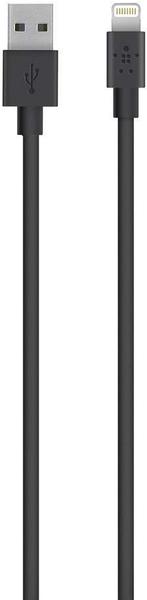 Belkin MIXIT Lightning-/USB-Ladekabel (3,0m) schwarz