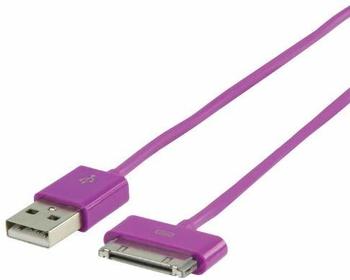 Valueline Lade-/Datenkabel violett (iPhone/iPod/iPad)