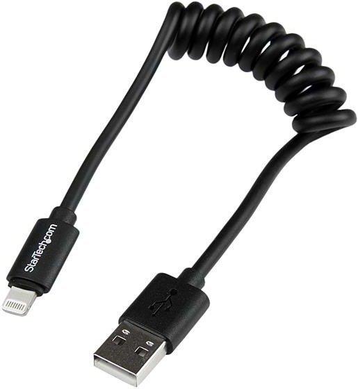 StarTech Lightning Connector auf USB Spiralkabel (30cm)