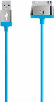 Belkin Mixit Verbindungskabel 30-pin (2,0m) blau