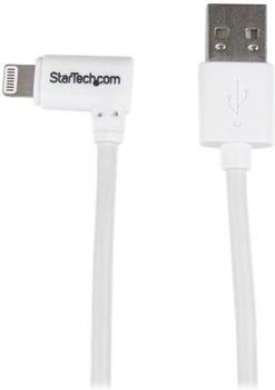 StarTech Lightning auf USB Kabel gewinkelt 2m weiß