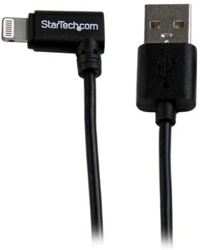StarTech Lightning auf USB Kabel gewinkelt 2m schwarz