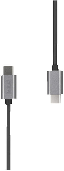 Artwizz USB-C Kabel zu USB-C männlich (1m) titan
