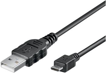 Goobay micro-USB Sync-/Ladekabel (1m) schwarz