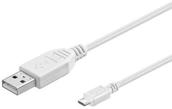 Goobay micro-USB Sync-/Ladekabel (1m) white