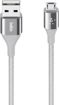 Belkin Mixit DuraTek micro-USB to USB Kabel (1,2m) silber