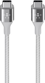 Belkin DuraTek USB-C Kabel (1,2m) silber