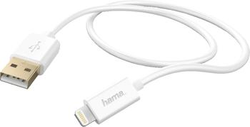 Hama Lightning Lade-Sync-Kabel 1,5m weiß