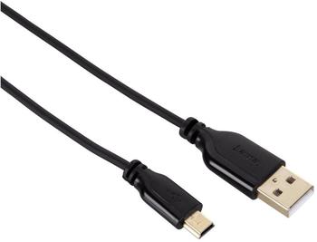 Hama USB-2.0-Anschlusskabel USB-A/mini USB