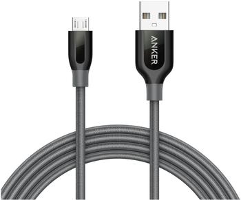 Anker PowerLine+ micro-USB Kabel 1,8m grau