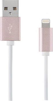 Artwizz Lightning auf USB Datenkabel Alu rose gold (1 m)