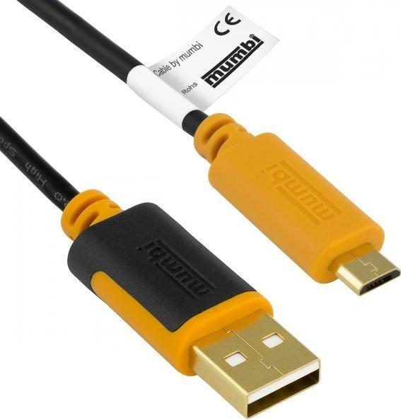 Mumbi micro USB zu USB-A Kabel (1,5m)
