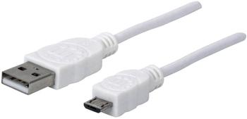 Manhattan Ladekabel micro-USB Type B (M) zu USB (M) 1m