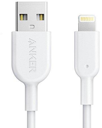 Anker PowerLine II Lightning Kabel 0,9m weiß