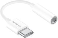 Huawei 55030086, Huawei USB-C zu 3,5 mm Earphone Jack Adapter, CM20, wei&szlig;