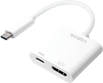 LogiLink UA0257 USB-C 3.1 auf HDMI Adapter mit PD