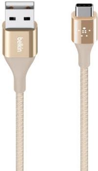 Belkin MIXIT DuraTek USB-C zu USB-A 1,2 m gold