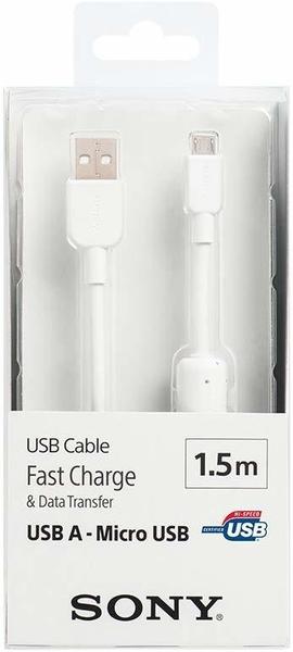 Sony CP-AB150 micro-USB Lade- & Datenkabel 1,5m weiß