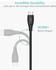 Syncwire UNBREAKcable Serie USB Kabel 2,4A High Speed Android 1m schwarz