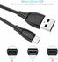 Syncwire UNBREAKcable Serie USB Kabel 2,4A High Speed Android 1m schwarz