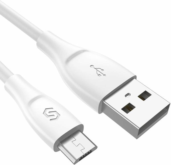 Syncwire UNBREAKcable Serie USB Kabel 2,4A High Speed Android 3m weiß